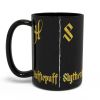 Zak Designs Harry Potter Color Change 15 Ounce Mug, Gryffindor, Hufflepuff, Ravenclaw, and Slytherin