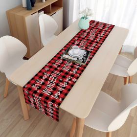 Table Towel Placemat Dustproof Tablecloth (Option: 10 Style-33 X150cm About 135g)