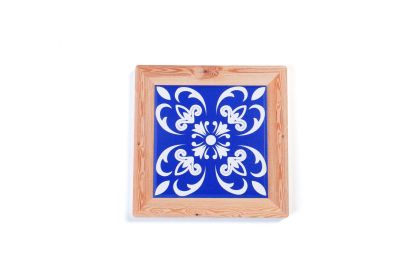 Chinese Style Ceramic Cork Cup Mat (Option: 5 Style)