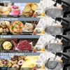 3-in-1 Multi-functional 6-speed Tilt-head Food Stand Mixer