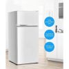 2 Doors Cold-rolled Sheet Compact Refrigerator