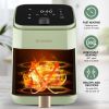 Air Fryer, 2 Quart Small Air Fryer Oven, with Touchscreen, Overheat Protection, Dehydrator