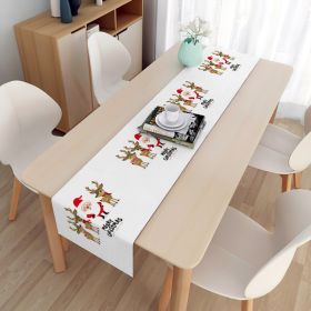 Table Towel Placemat Dustproof Tablecloth (Option: 4 Style-33 X180cm About 160g)